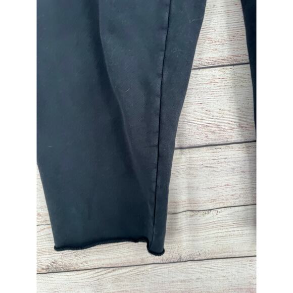 Kanye West Vultures Rough Hem Sweatpants Mens Medium Black Drawstring - Picture 5 of 10